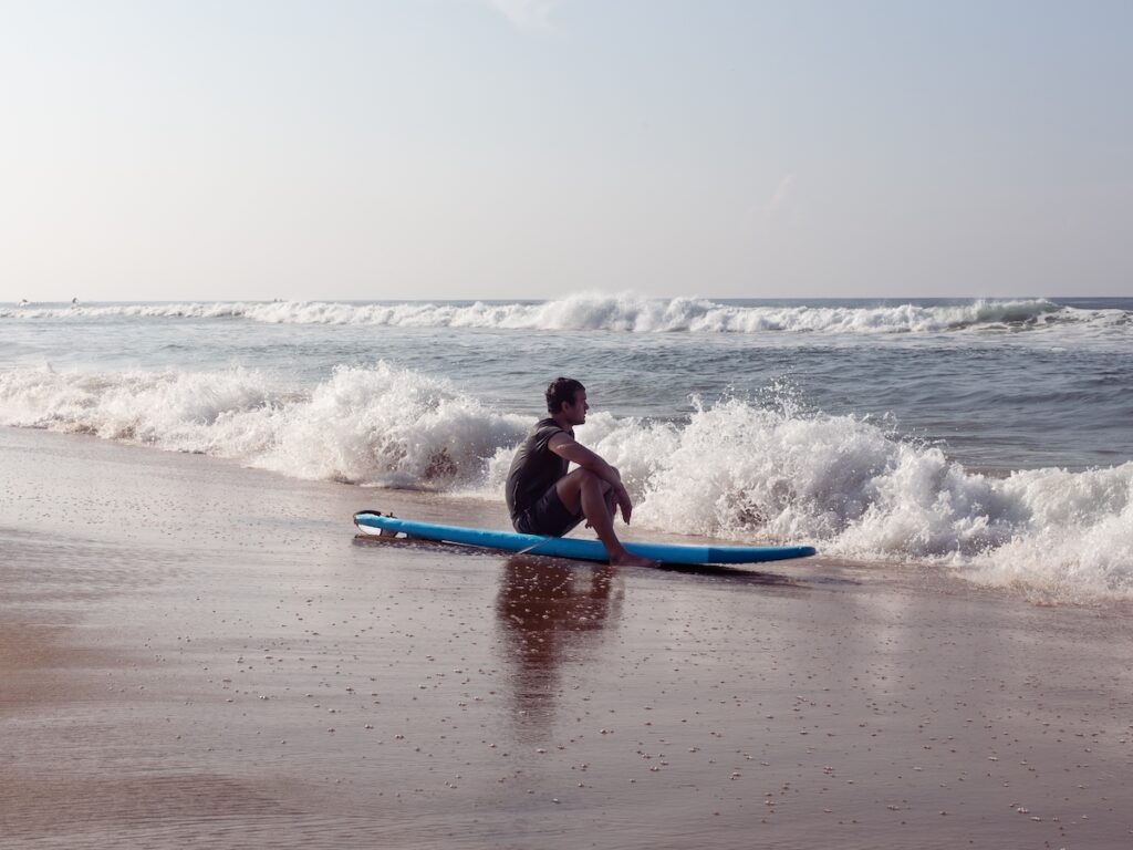 Surfing lessons in Varkala