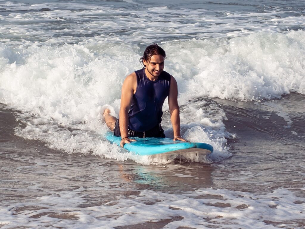 Surfing lessons in Varkala